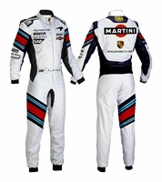 Fr Combinaison ignifuge ignifuge Combinaison de pilote de voiture SFL Formula Auto Racing Wear Suit 2025