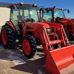 Tracteur KUBOTA M7060HDC12 d'occasion de qualité supérieure 70HP 4WD Chargeur frontal livraison rapide équipement agricole roulement de moteur haut de gamme - Product Image 6