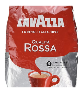 Lavazza Qualita Rossa Premium 1 kg en grains entiers - Mélange italien authentique pour les supermarchés et les détaillants - Product Image 6