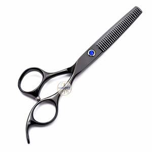 Juego de Tijeras de Entresacar Profesionales para Diestros, Cuchillas de Acero Inoxidable Japan420 - Product Image 2