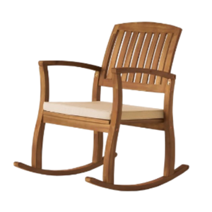 Fauteuils à bascule en teck modernes de haute qualité pour l'extérieur, durables, robustes et écologiques - Product Image 4