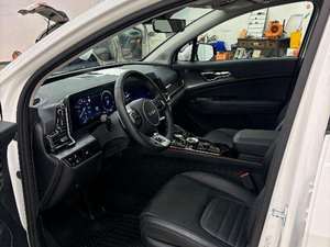 Blanco limpio 2024 K i a Sportage Hy Brid SX-Prestige AWD con asientos de cuero Sistema de navegación Arranque remoto Techo solar Android Auto - Product Image 5