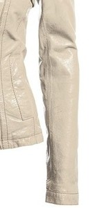 Veste en cuir véritable pour homme et femme, hiver, à capuche, décontractée, respirante, coupe-vent, avec fausse fourrure et doublure en coton - Product Image 6