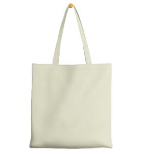 กระเป๋าผ้าแคนวาสแบบพรีเมี่ยม, กระเป๋าช้อปปิ้งทำจากผ้าฝ้าย100% ทนทานใช้ซ้ำได้ - Product Image 1