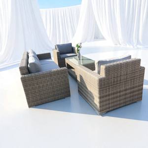 Ensemble de canapés en poly rotin au design moderne PRSF-SC-N, mobilier de haute qualité pour chaque espace - pour villa ou appartement - Product Image 4