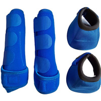 Bota de protección para piernas de caballo con paquete de protección para piernas equinas para proveedores mayoristas profesionales