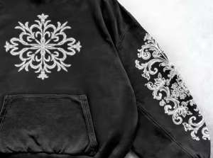 Dernier design 2026, sweat à capuche zippé personnalisé 450 g/m² pour homme, streetwear de haute qualité, sweat à capuche ninja uni en coton zippé pour homme - Product Image 4