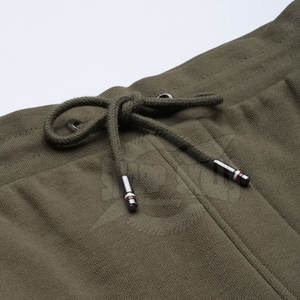 Short de rue haute pour hommes design personnalisé OEM fermeture à la taille élastique à motif solide dernier style prix raisonnable - Product Image 4