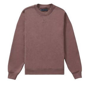 Vente en gros de sweatshirt blanc OEM pour hommes, fabricant de sweatshirts de sport personnalisés pour hommes, sweatshirts à col rond pour hommes, bloc de couleurs - Product Image 3