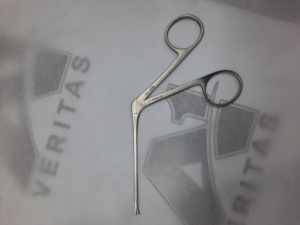 Instrumento quirúrgico de pinzas de pólipo de oreja de Otología Fisch Crura VERITAS de alta calidad para ENT | instrumento médico con clip de hemolock - Product Image 5