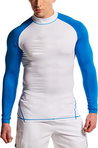 เสื้อรัดกล้ามเนื้อสำหรับผู้ชาย ยี่ห้อ Jiu Jitsu BJJ MMA  แบบพิมพ์ลายด้วยความร้อน แขนยาว ป้องกันแสงแดด UPF50 ผลิตจากโพลีเอสเตอร์/ไนลอน 220 กรัม ระบายอากาศได้ดี นุ่ม แห้งเร็ว - Product Image 5