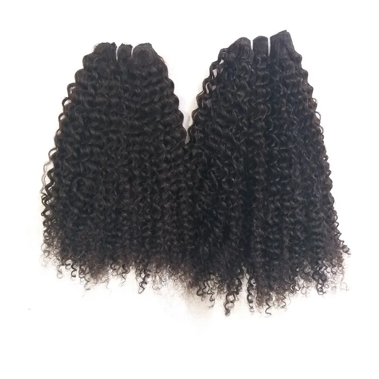 Super soft Kinky Processed human hair Extension 100% virgin human hair in good price direct from manufacture