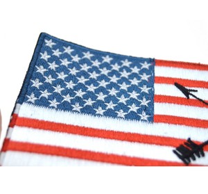 Fabricant professionnel de drapeaux brodés, qualité supérieure, bon prix, patchs brodés personnalisables, badges à coudre, à repasser, à épingler - Product Image 5