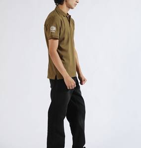 Polos deportivos para hombres de secado rápido, gimnasio activo, entrenamiento físico, ropa informal elegante al aire libre - Product Image 4