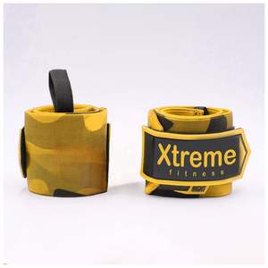 Muñequeras con Logotipo Personalizado, Elásticas, Transpirables, Suaves, de Nailon y Algodón, Antideslizantes, para Entrenamiento, Levantamiento de Pesas, Soporte para Muñeca - Product Image 5