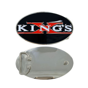 ผู้ผลิตหัวเข็มขัดโลหะแบบสั่งทำพิเศษ หัวเข็มขัดเคลือบเงาประดับเพชรเทียม ขนาด 38 มม. - Product Image 3