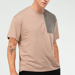 Camiseta de Hombre, 150 Gramos, Transpirable, 100% Algodón, Corte Regular, Cuello Redondo, Ecológica, Secado Rápido, Informal, Deportiva, Antiarrugas, con Bolsillo - Product Image 4