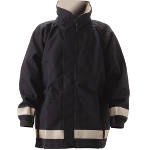 Chaqueta de soldadura de cuero de vaca resistente al fuego - Product Image 1