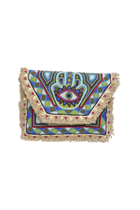 Sacs à main en perles faits à la main de style bohème élégant pour femmes indiennes, motif géométrique, sacs à main pour le soir, les courses, les fêtes, sacs à bandoulière - Product Image 3