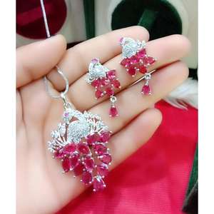 Collection de bijoux AD de qualité supérieure pour mariage et fiançailles, produit en vrac, nouvelle mode, ensemble de bijoux colorés - Product Image 6