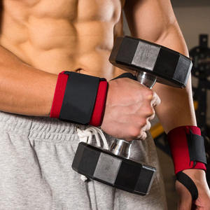 Wholesale Custom Non Slip <b>Wrist</b> Wraps with Thumb Loop OEM Weightlifting Cross Training <b>Gym</b> <b>Wrist</b> <b>Support</b> Bulk - Product Image 1