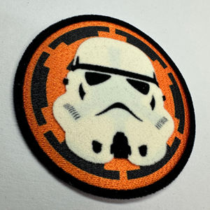 Etiquette de flocage par transfert de chaleur personnalisée de haute qualité Etiquette de logo à la mode en fer à chaud Matériau recyclé Etiquette 3D Patchs lavables - Product Image 4