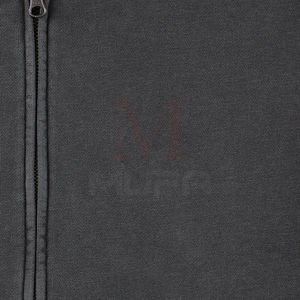 100% coton poids lourd sweats à capuche unis hommes pull à capuche en détresse Vintage lavé à l'acide surdimensionné coupe ample personnalisé - Product Image 4