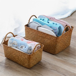 Eco-friendly Seagrass Storage <b>Basket</b> Wholesaler Cheap Price Woven Seaagrass <b>Basket</b> Made in Vietnam by KingCraftViet - Product Image 4