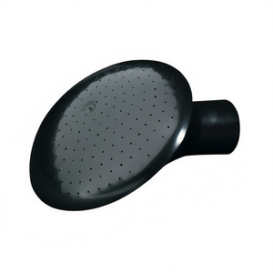 Pommeau de douche de remplacement en plastique noir pour les modèles 4000 819 681 et 4000 819 684, articles de bain et toilettes - Product Image 2