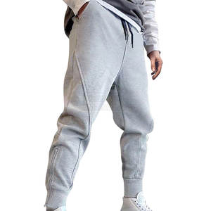 กางเกงวอร์มแบบผูกเชือกเอวสูงสำหรับผู้ชายกางเกงวอร์มแบบเรียงซ้อนกันสีพื้นสำหรับฤดูหนาว2025 - Product Image 1