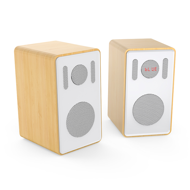 2.0 Monitor Wireless Bookshelf Speaker Hifi Subwoofer Mini Speaker for Home Theater