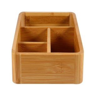 Caja decorativa de bambú Caja de bambú hecha a mano Decoración de mesa natural ecológica para el hogar Venta al por mayor de Vietnam - Product Image 1