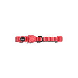 Collar de Lujo para Perros y Gatos en Color Coral Neón con Estilo Occidental Clásico, Diseño Sólido y Estampado con Luces Iluminadas - Product Image 1