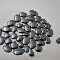Vente en gros de cabochon de pierres précieuses 2025 naturelles en hématite cristal de guérison en vrac pour chakra usage spirituel lot de pierres précieuses spirituelles