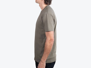 Camiseta Ajustada Premium al por Mayor, 100% Algodón Peinado Anillado, Cuello Redondo Suave, Ropa con Logotipo Personalizado para Marcas de Ropa de EE. UU. - Product Image 1