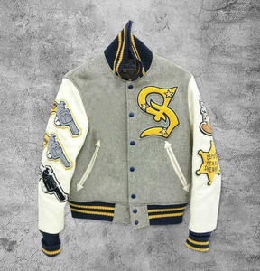 2025 nueva llegada personalizable Letterman Varsity chaqueta transpirable personalizado hombres Varsity chaquetas - Product Image 1