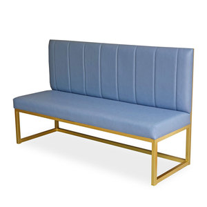 Premium 3-Seater <b>Square</b> Sofa 1.6m Light Luxury Bunk with Extendable Simili Upholstery Iron Frame SFB68074 - Product Image 1
