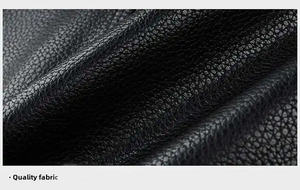 Chaqueta de Cuero Vacuno para Hombre, de Alta Calidad, Ecológica, Transpirable, para Invierno, con Cuello Alto, Diseño Personalizado, Estilo Casual - Product Image 5