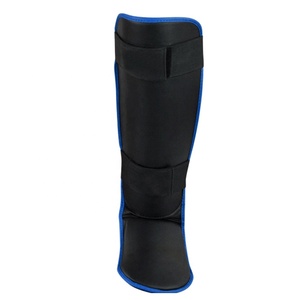 Piel auténtica Shin Instep Protector de piernas de la más alta calidad Artes marciales Entrenamiento DE LUCHA MMA Kick Boxing Shin Guard - Product Image 3