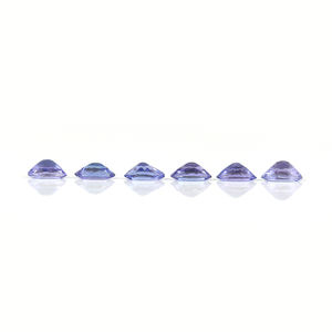 Vente en gros de pierres précieuses semi-précieuses de forme ovale en tanzanite naturelle pour la fabrication de bijoux bagues pendentifs - Product Image 3