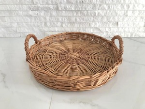 Plateau de service en rotin et coquillages pour la saison festive, vaisselle artisanale pour une maison chaleureuse et un cadeau de Noël - Product Image 2