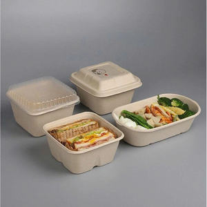 HOT DEAL CAJA DE BAGAZO DE CAÑA DE AZÚCAR CONTENEDOR DE ALIMENTOS NATURALES ECOLÓGICO A GRANEL SUMINISTRO AL POR MAYOR PRODUCTO DE EXPORTACIÓN DE LAS MEJORES VENTAS - Product Image 1