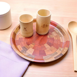 Bandejas de Madera con Animales Tallados a Mano, Plato de Aperitivos Multisección para Comidas Saludables para Niños, Elección Ecológica para Padres - Product Image 6