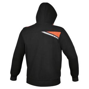 BETA Sweat à capuche long zippé en vêtements de sécurité noirs - Product Image 2