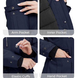 Premium Quality Women <b>Parka</b> Jacket Warm Insulated Fabric Women <b>Parka</b> Jacket Stylish Winter Outdoor Wear - Product Image 5