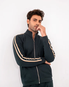 Men Two Piece Tracksuit Set Jacket and Pants Athletic Tracksuit for Men with <b>Full</b> <b>Zip</b> <b>Sweatshirt</b> and Joggers - Product Image 3