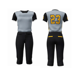 Nouvelle arrivée vêtements d'entraînement ensemble d'uniformes de baseball et softball 100% polyester sublimé uniforme de baseball à vendre personnalisé - Product Image 6