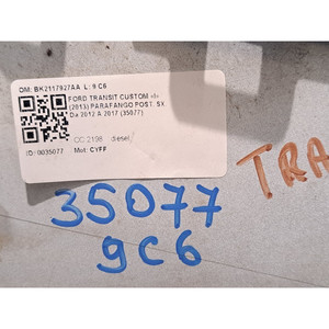 Barre transversale du pare-chocs arrière. SX FORD TRANSIT Custom Kombi BK2117927AA CYFF (12>) - Product Image 5