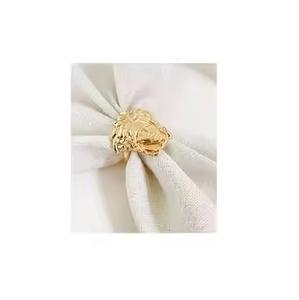 Anneau de serviette en laiton disponible durable et fiable fait à la main de style moderne anneau de serviette en laiton disponible pour les accessoires de décoration de table - Product Image 1