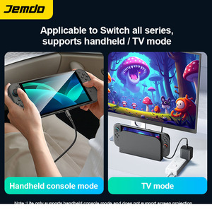 Jemdo jindu Nintendo chuyển đổi 2 Tương thích sạc <span class=keywords><strong>Adapter</strong></span> <span class=keywords><strong>Hong</strong></span> <span class=keywords><strong>Kong</strong></span> phiên bản OLED <span class=keywords><strong>Power</strong></span> <span class=keywords><strong>Adapter</strong></span> QC3.0 chức năng Loại-C cổng 5V/3A - Product Image 4